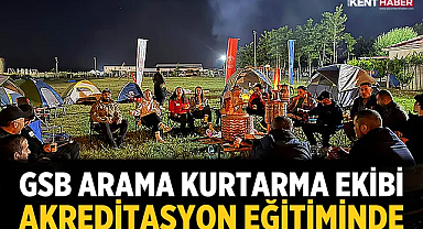 GSB arama kurtarma ekibi akreditasyon eğitiminde