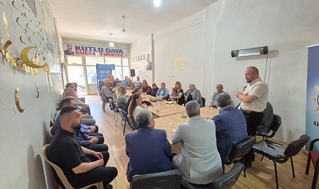 Özkaya Sultandağı'nda Teşkilatla Buluştu