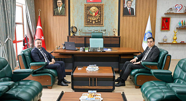 Sandıklı'da veda ziyareti: Başsavcı Köroğlu'ndan Başkan Öztaş'a ziyaret