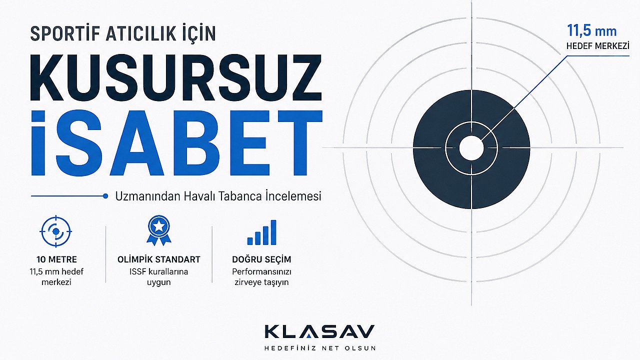 Sportif Atıcılık İçin Kusursuz İsabet: Uzmanından Havalı Tabanca İncelemesi