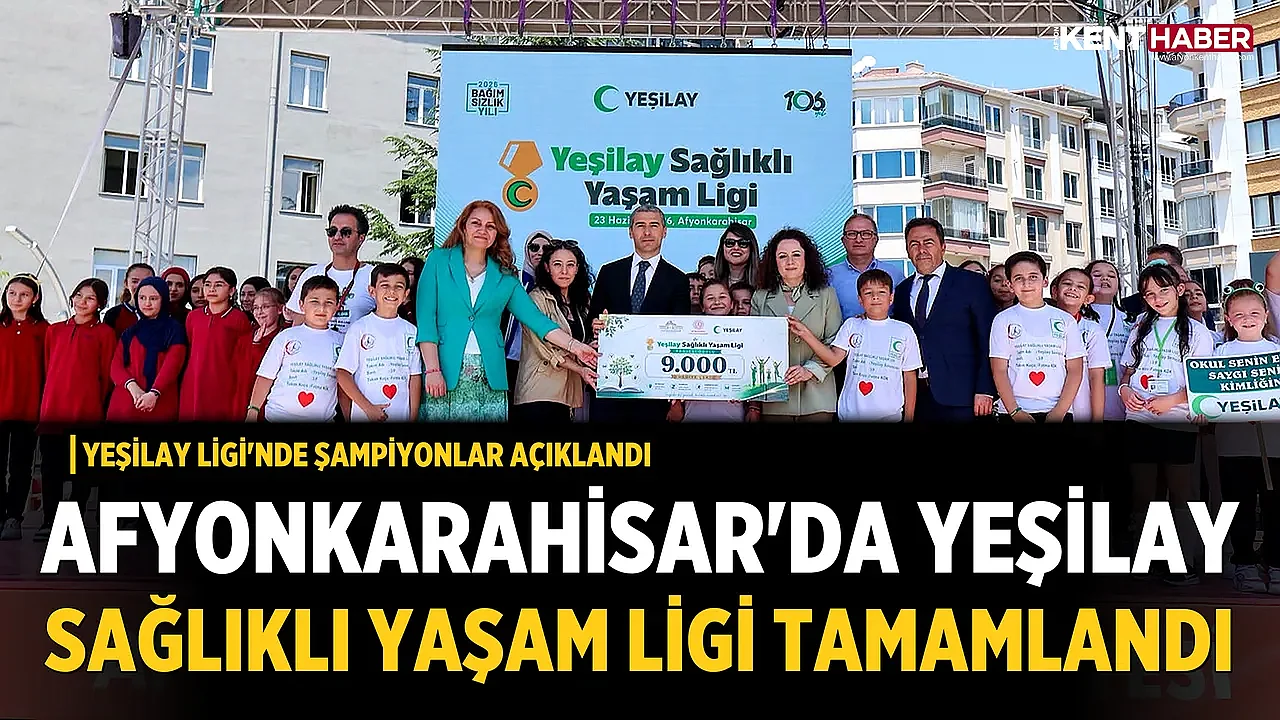 Yeşilay Ligi'nde Şampiyonlar Açıklandı