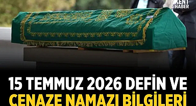 Afyon Cenaze İlanları: 15 Temmuz 2026 Defin ve Cenaze Namazı Bilgileri