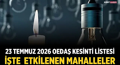 Afyon’da Elektrikler Ne Zaman Gelecek? 23 Temmuz 2026 OEDAŞ Kesinti Listesi ve Etkilenen Mahalleler