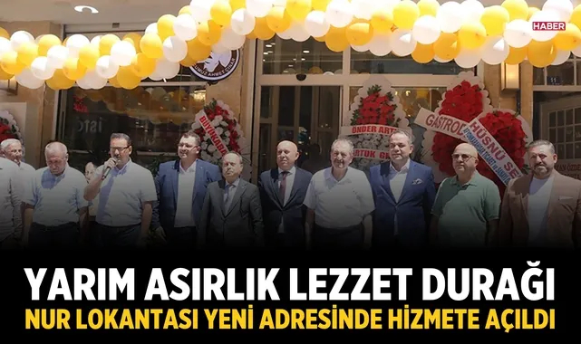 Afyonkarahisar'ın yarım asırlık lezzet durağı Nur Lokantası yeni adresinde hizmete açıldı