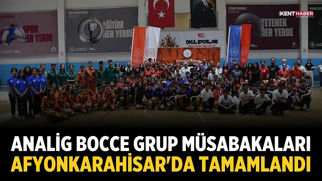ANALİG Bocce Grup Müsabakaları Afyonkarahisar'da Tamamlandı