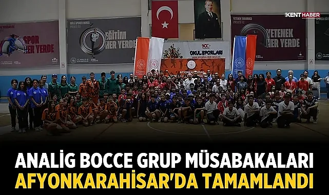 ANALİG Bocce Grup Müsabakaları Afyonkarahisar'da Tamamlandı