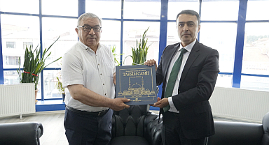 Basın İlan Kurumundan Başkan Özaşkın'a ziyaret