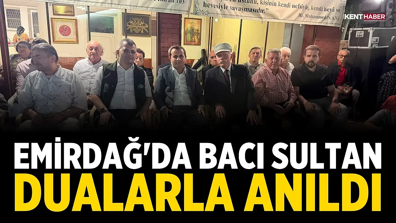 Bacı Sultan için Karacalar'da anma programı düzenlendi