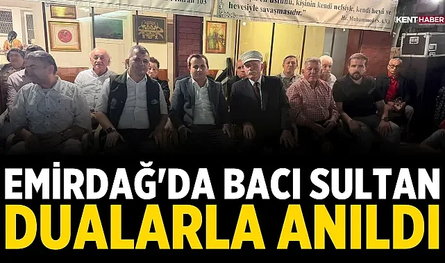 Bacı Sultan için Karacalar'da anma programı düzenlendi