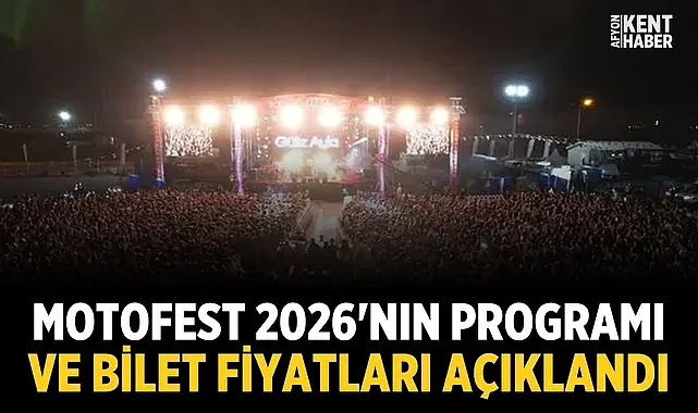 MXGP Türkiye ve NG Afyon MotoFest 2026'nın programı ve bilet fiyatları açıklandı