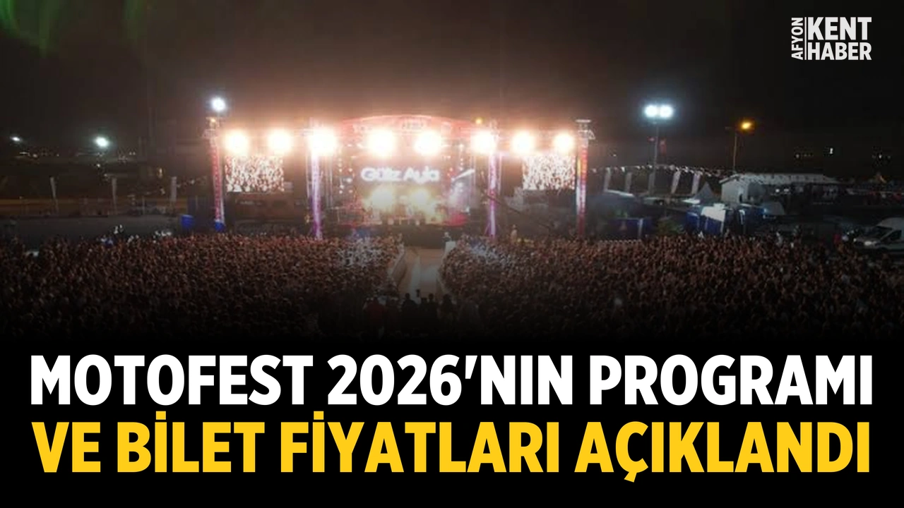 MXGP Türkiye ve NG Afyon MotoFest 2026'nın programı ve bilet fiyatları açıklandı