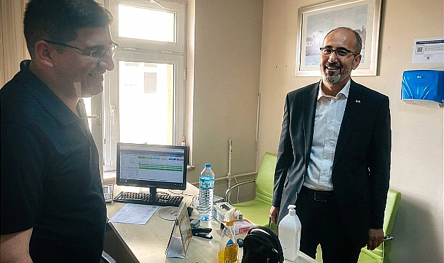 Sağlık Müdürü Öztürk, Bolvadin Devlet Hastanesini ziyaret etti