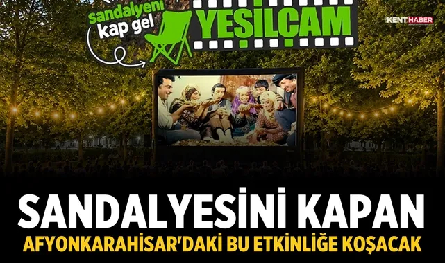 Sandalyesini kapan Afyonkarahisar'daki bu etkinliğe koşacak