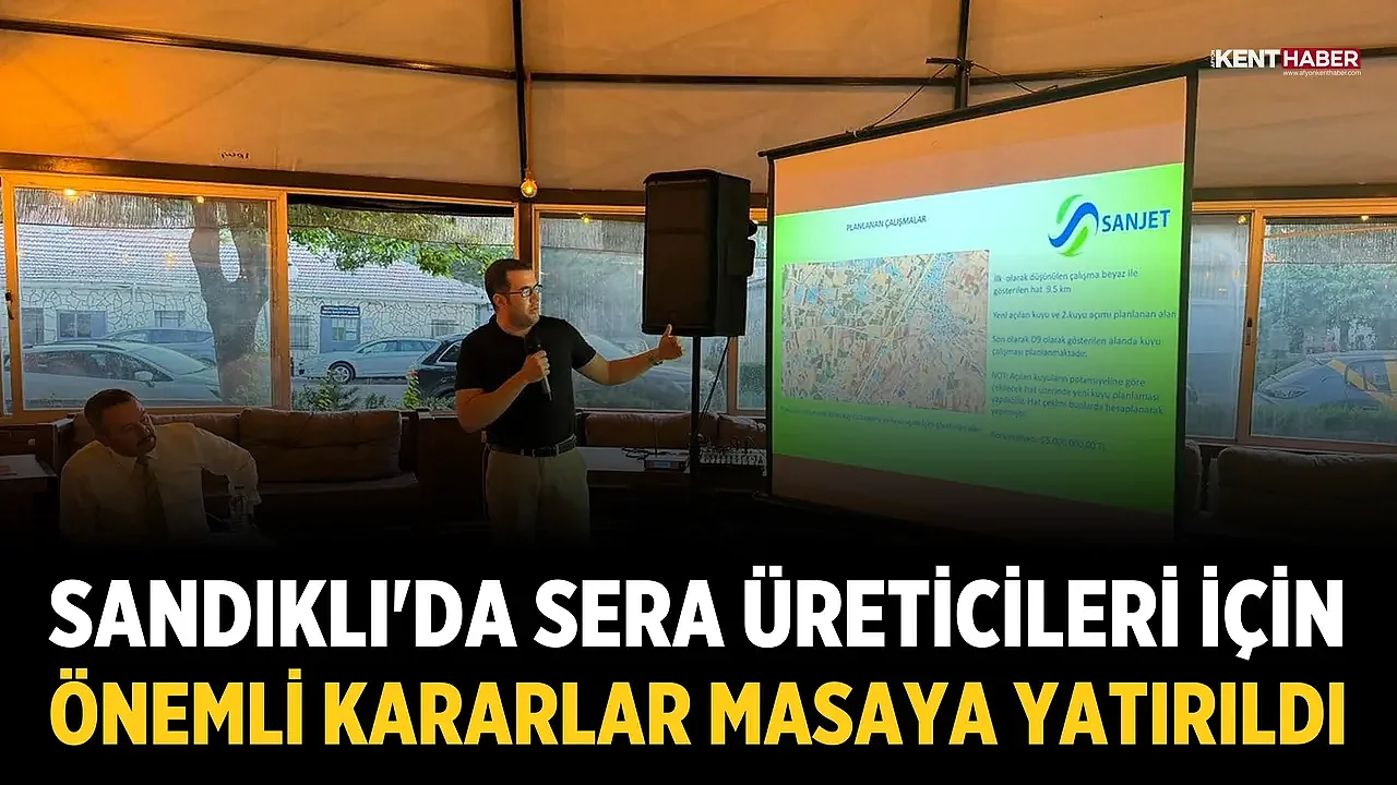 Sandıklı'da Sera Üreticileri İçin Önemli Kararlar Masaya Yatırıldı