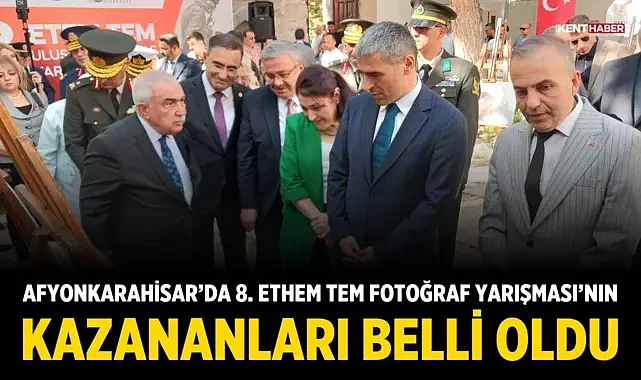 Afyonkarahisar’da 8. Ethem Tem Fotoğraf Yarışması’nın Kazananları Belli Oldu
