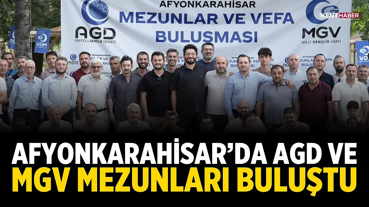 Afyonkarahisar'da AGD ve MGV Mezunları Buluştu