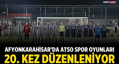 Afyonkarahisar’da ATSO Spor Oyunları 20. Kez Düzenleniyor