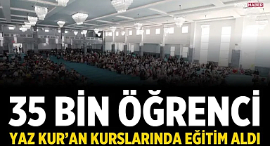 Afyonkarahisar’da Yaz Kur’an Kurslarını 35 Bin Öğrenci Tamamladı