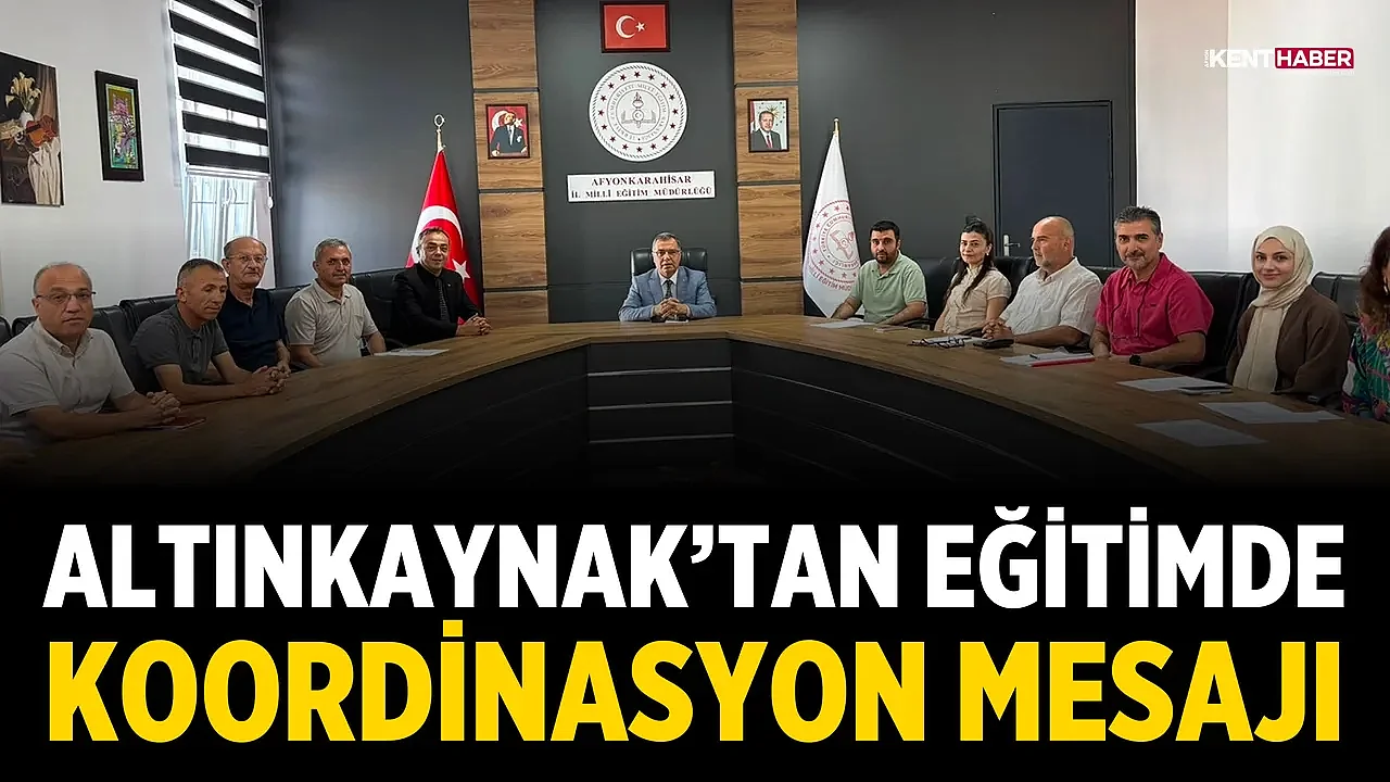 Altınkaynak’tan eğitimde koordinasyon mesajı