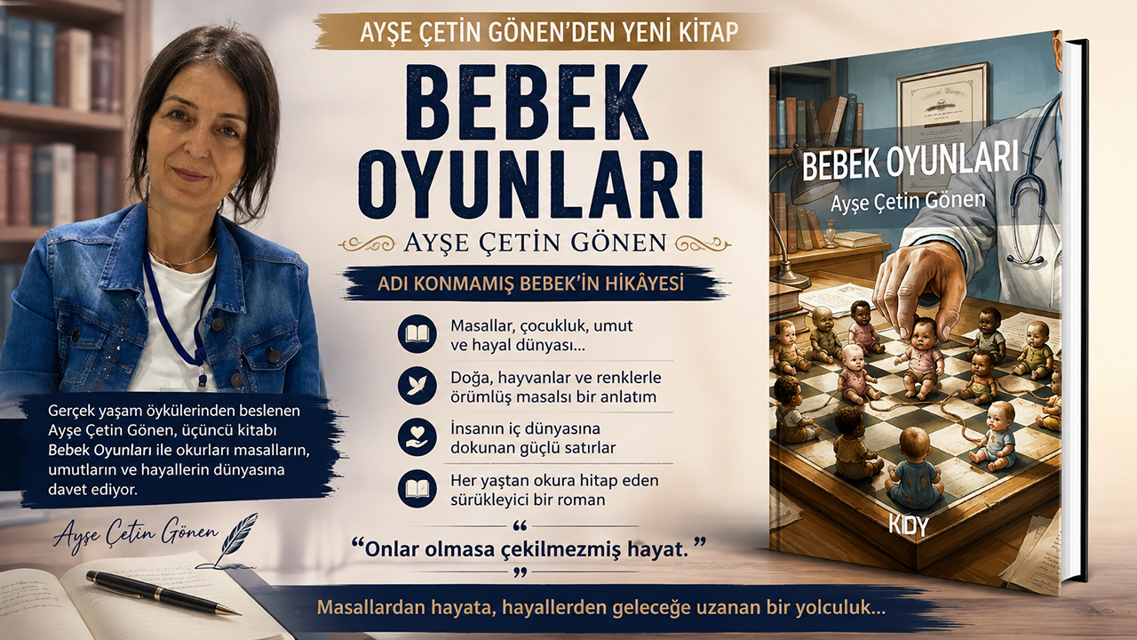 Ayşe Çetin Gönen'in Üçüncü Kitabı