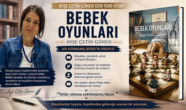 Ayşe Çetin Gönen'in Üçüncü Kitabı 