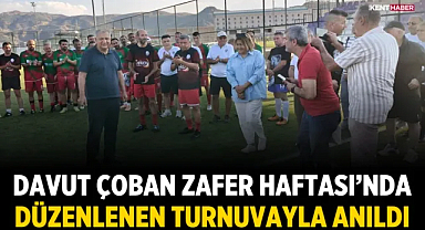 Davut Çoban, Zafer Haftası’nda düzenlenen turnuvayla anıldı
