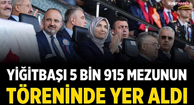 Eski Afyonkarahisar Valisi Yiğitbaşı, 5 Bin 915 Mezunun Törenine Katıldı