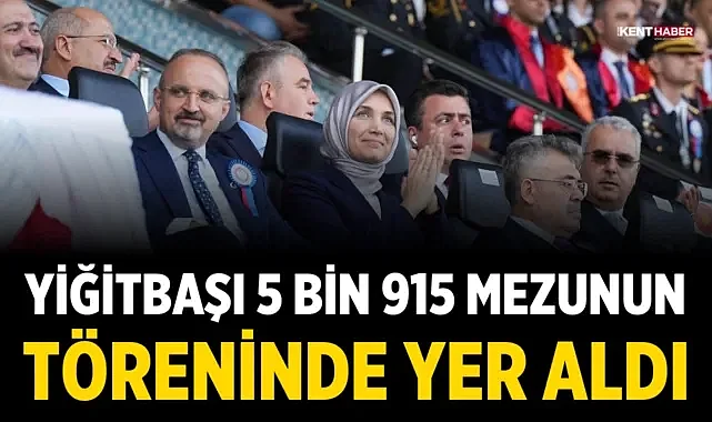 Eski Afyonkarahisar Valisi Yiğitbaşı, 5 Bin 915 Mezunun Törenine Katıldı