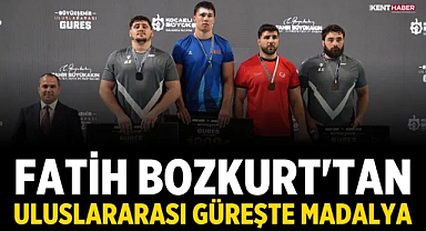 Fatih Bozkurt'tan Uluslararası Güreşte Madalya
