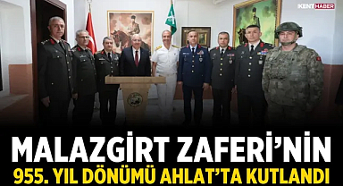 Malazgirt Zaferi’nin 955. yıl dönümü Ahlat’ta kutlandı