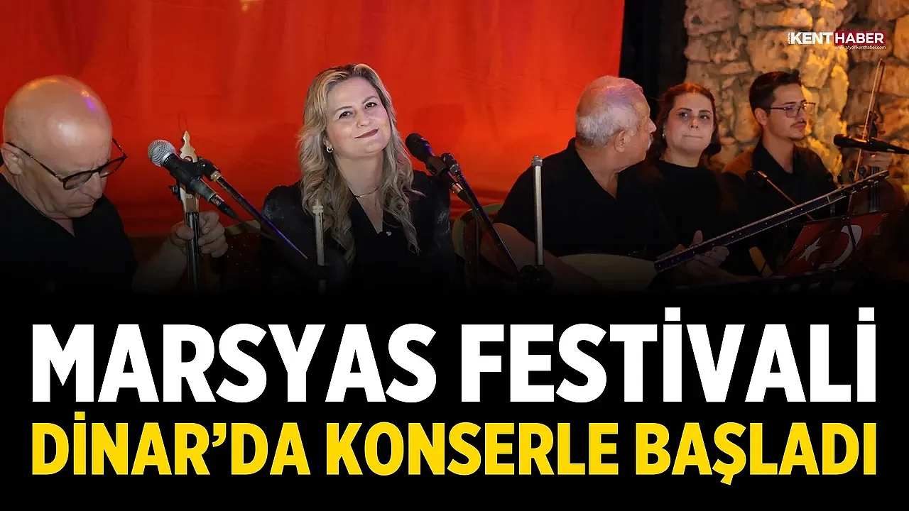 Marsyas Festivali Dinar’da Konserle Başladı