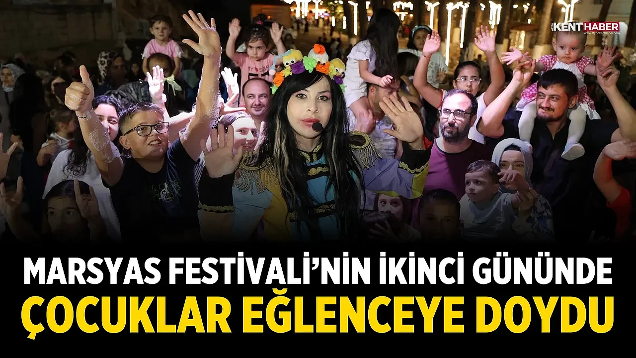 Marsyas Festivali’nin İkinci Gününde Çocuklar Eğlenceye Doydu