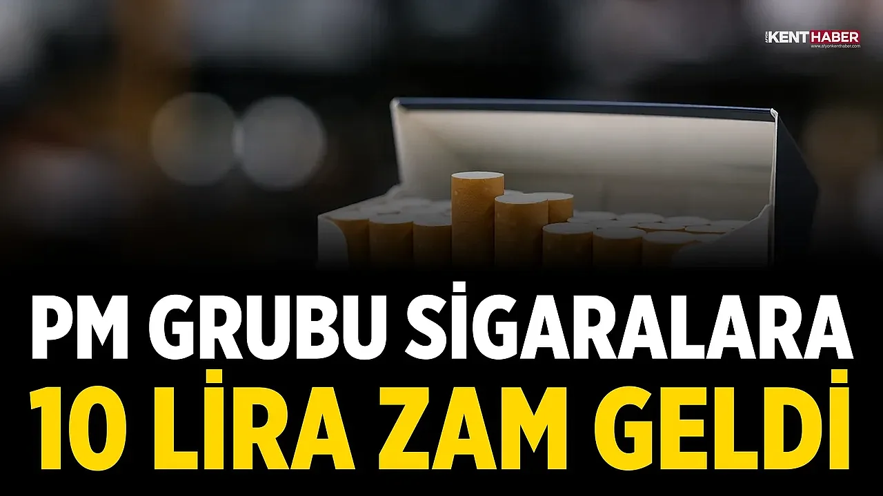 PM grubu sigaralara 10 lira zam geldi