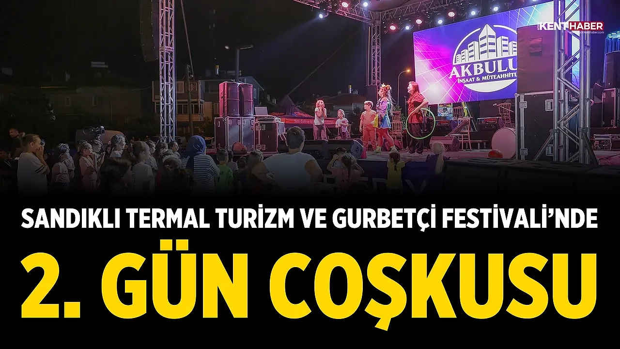 Sandıklı Festivalinde İkinci Gün Coşkusu