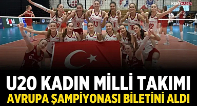 U20 Kadın Milli Takımı, Avrupa Şampiyonası Biletini Aldı