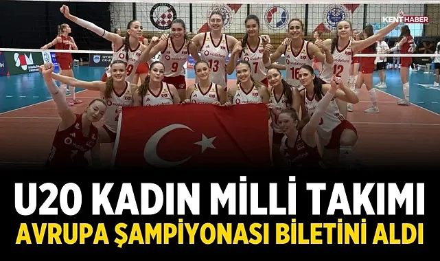 U20 Kadın Milli Takımı, Avrupa Şampiyonası Biletini Aldı