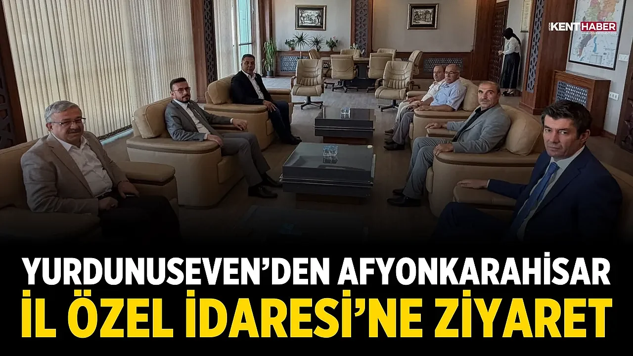Yurdunuseven’den Afyonkarahisar İl Özel İdaresi’ne Ziyaret