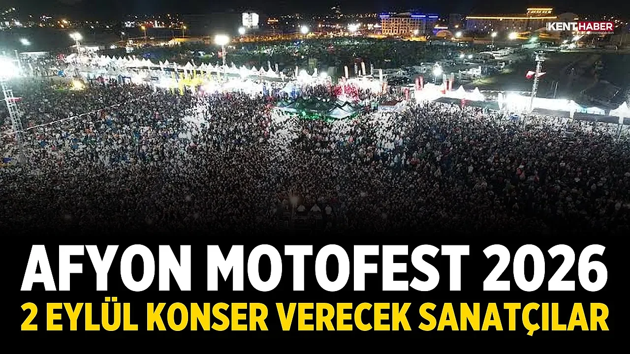 Afyon Motofest 2026: 2 Eylül Konser Verecek Sanatçılar