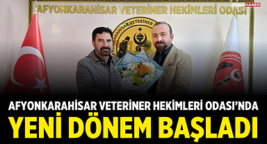 Afyonkarahisar Veteriner Hekimleri Odası’nda Yeni Dönem Başladı