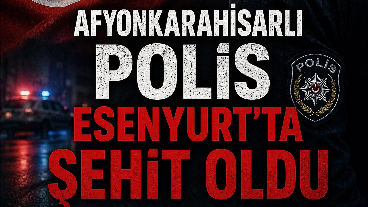 Afyonkarahisarlı Polis Mehmet Ali Topatan Esenyurt'ta Şehit Oldu