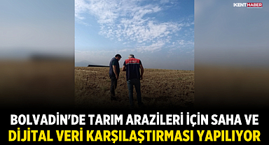 Bolvadin'de Tarım Arazileri İçin Saha ve Dijital Veri Karşılaştırması Yapılıyor