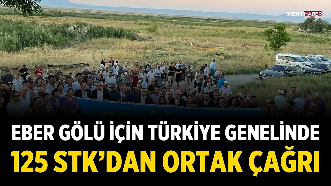 Eber Gölü İçin Türkiye Genelinde 125 STK’dan Ortak Çağrı