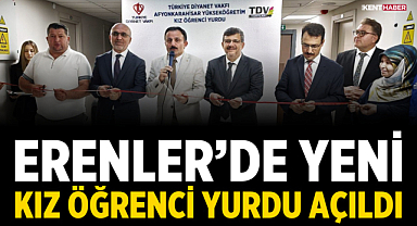 Erenler’de Yeni Kız Öğrenci Yurdu Açıldı