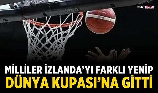 Milliler İzlanda'yı farklı yenip Dünya Kupası'na gitti