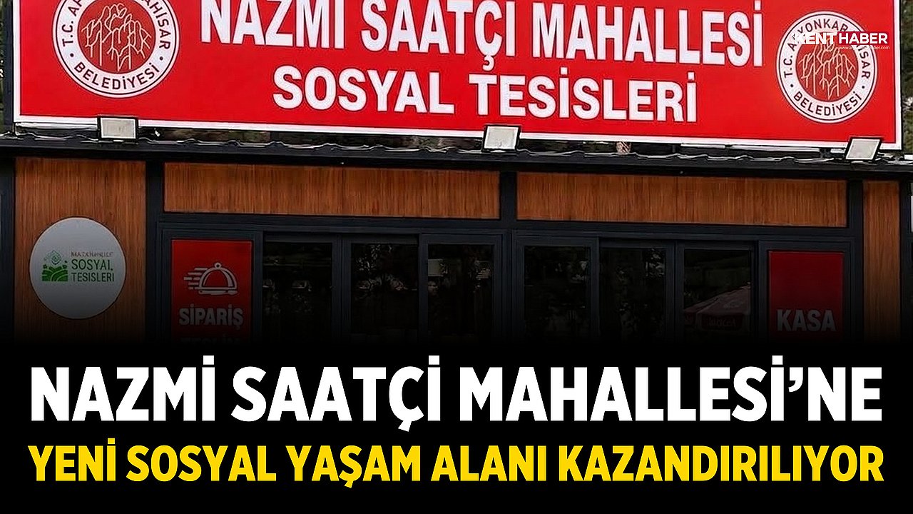 Nazmi Saatçi Mahallesi’ne Yeni Sosyal Yaşam Alanı Kazandırılıyor