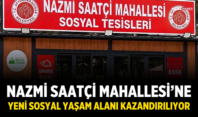 Nazmi Saatçi Mahallesi’ne Yeni Sosyal Yaşam Alanı Kazandırılıyor