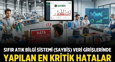 Sıfır Atık Bilgi Sistemi (SAYBİS) Veri Girişlerinde Yapılan En Kritik Hatalar