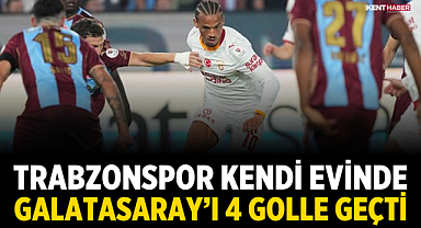Trabzonspor kendi evinde Galatasaray’ı 4 Golle Geçti
