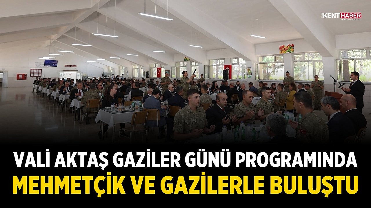 Vali Aktaş, Gaziler Günü Programında Mehmetçik ve Gazilerle Buluştu