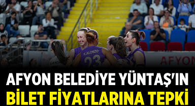 Afyon Belediye Yüntaş'ın Bilet Fiyatlarına Tepki